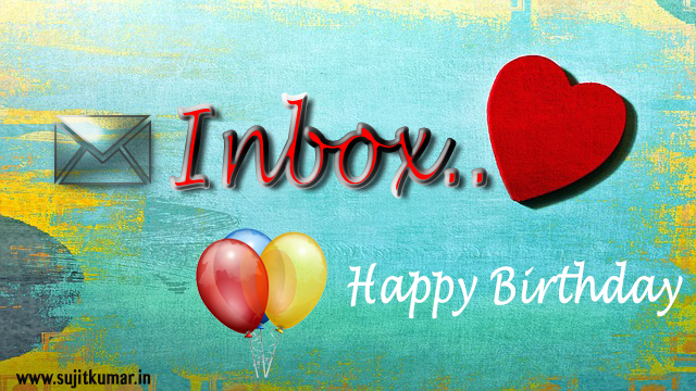 happy birthday inbox love